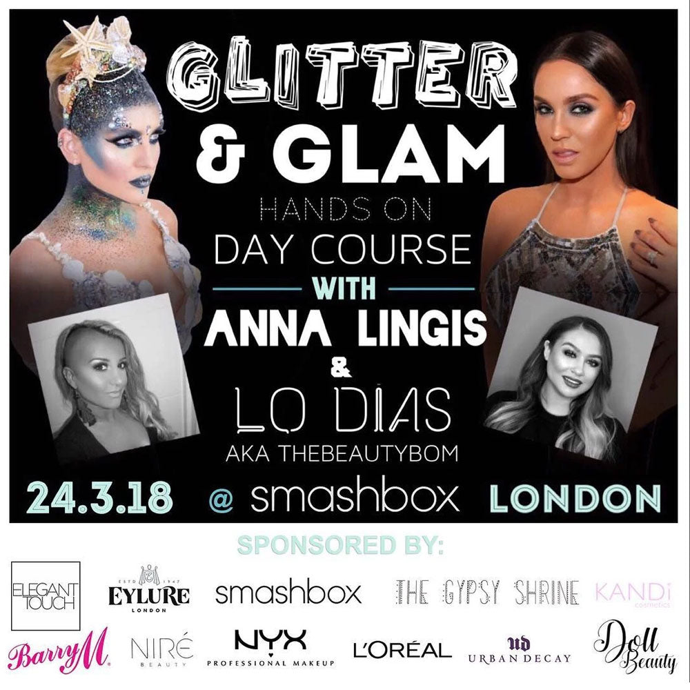 Anna Lingis and Lo Diaz Using Niré Brushes in Their Masterclass in London