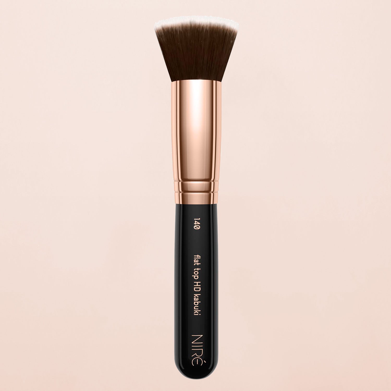 140 Flat Top HD Kabuki Brush with Mini Beauty Blender