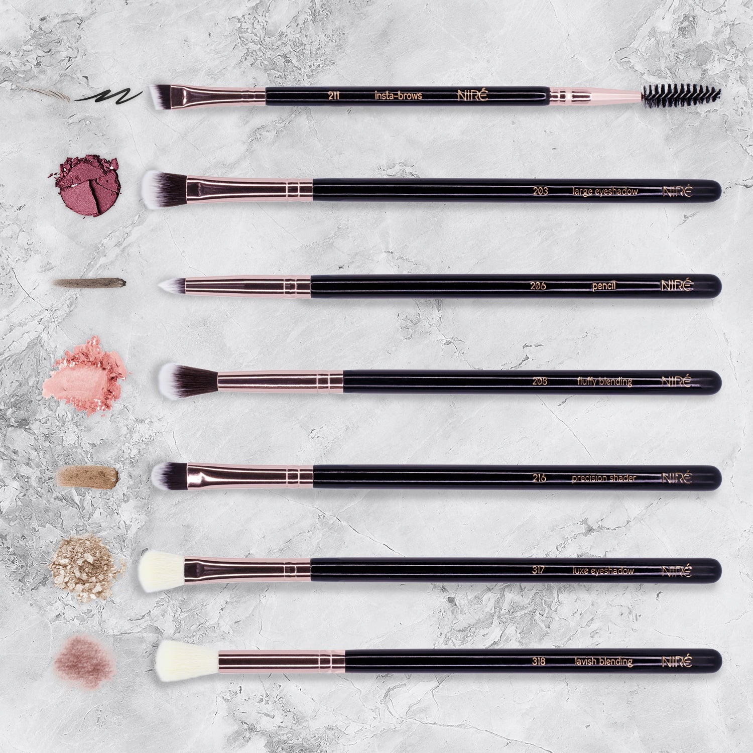 Eyes to Brows Brush Set