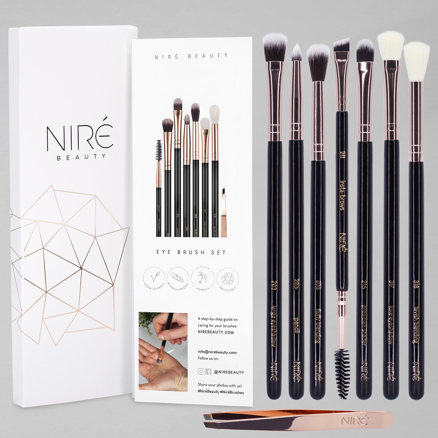 Eyes to Brows Brush Set