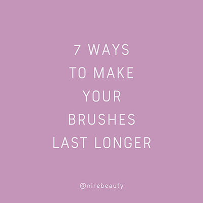 7 Ways To Make Your Makeup Brushes Last Longer